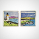 Elspeth Gardner Islay Lighthouse Placemats