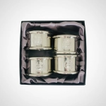 Set of 4 Islay Seal Napkin Rings