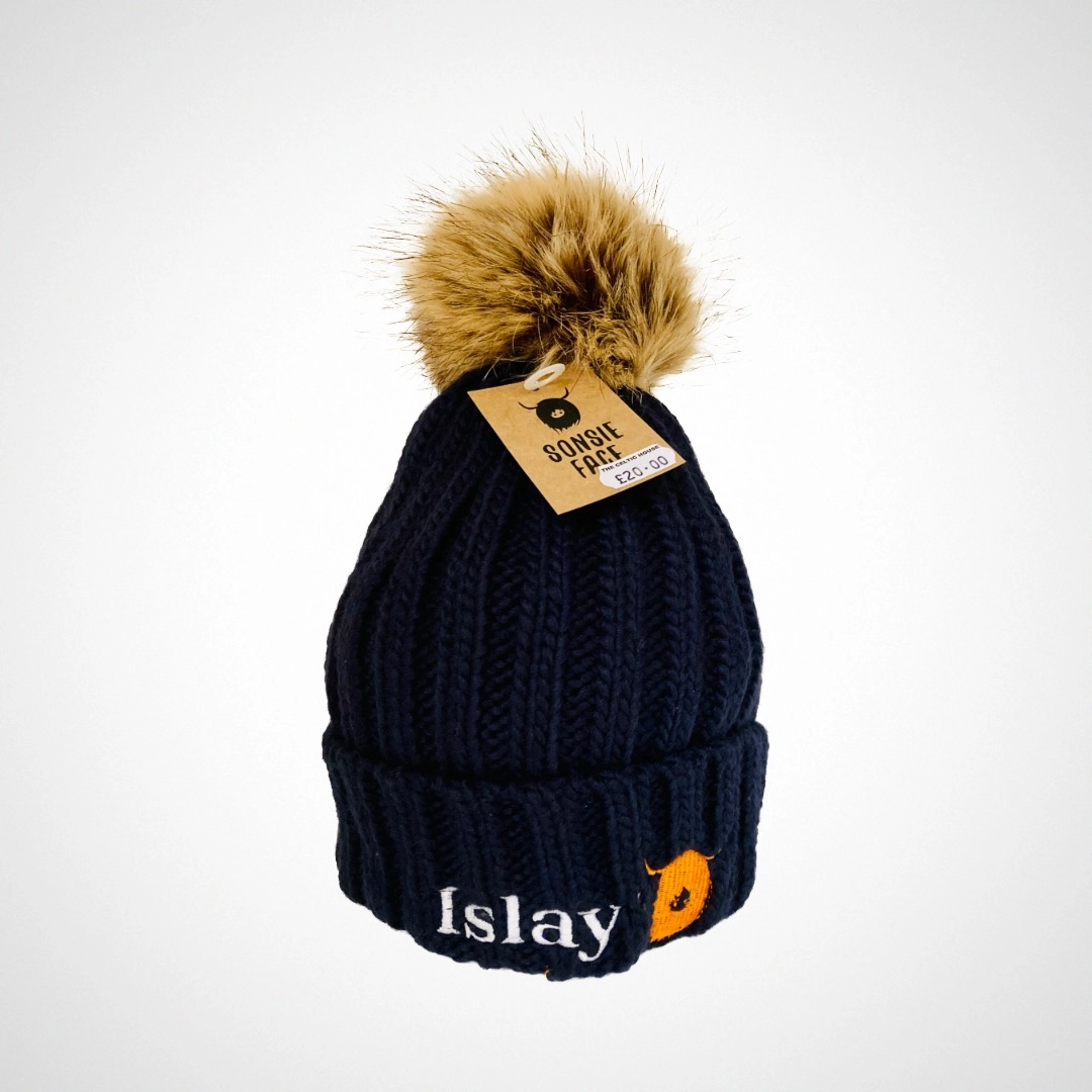 Islay Pom-Pom Hat