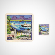 Port Askaig Placemat and Coaster