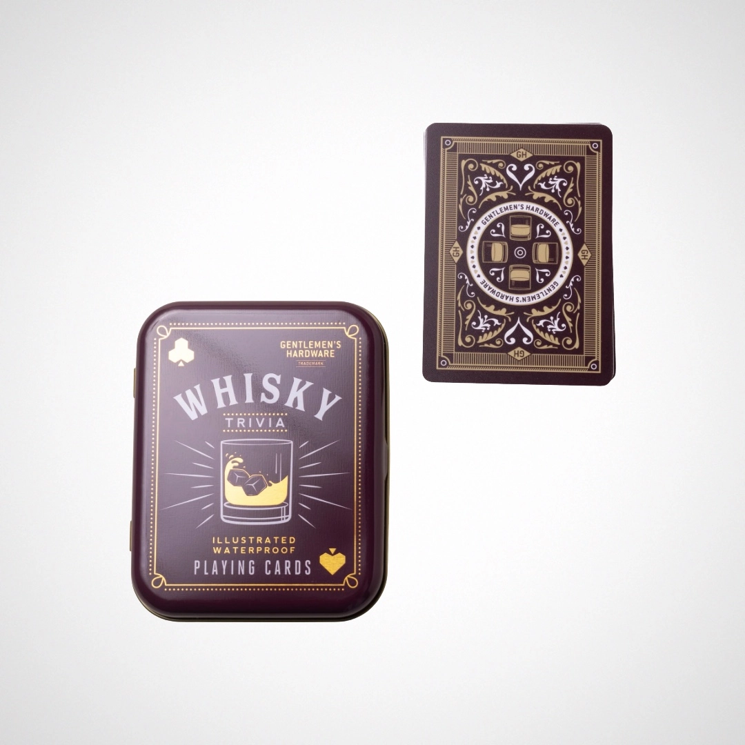 Whisky Trivia Playing Cards