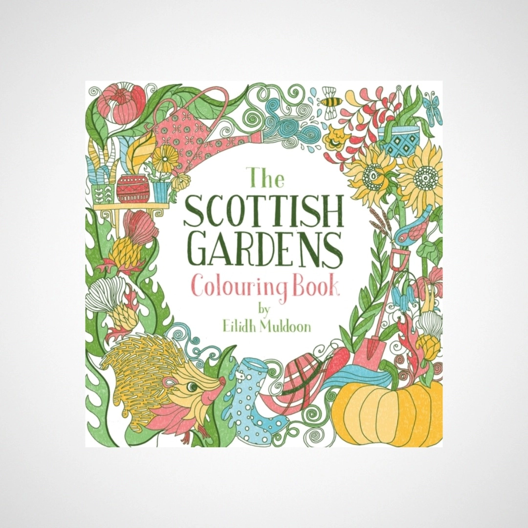 The Scottish Gardens Colouring Book
