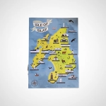 Islay Whisky and Landmark Map